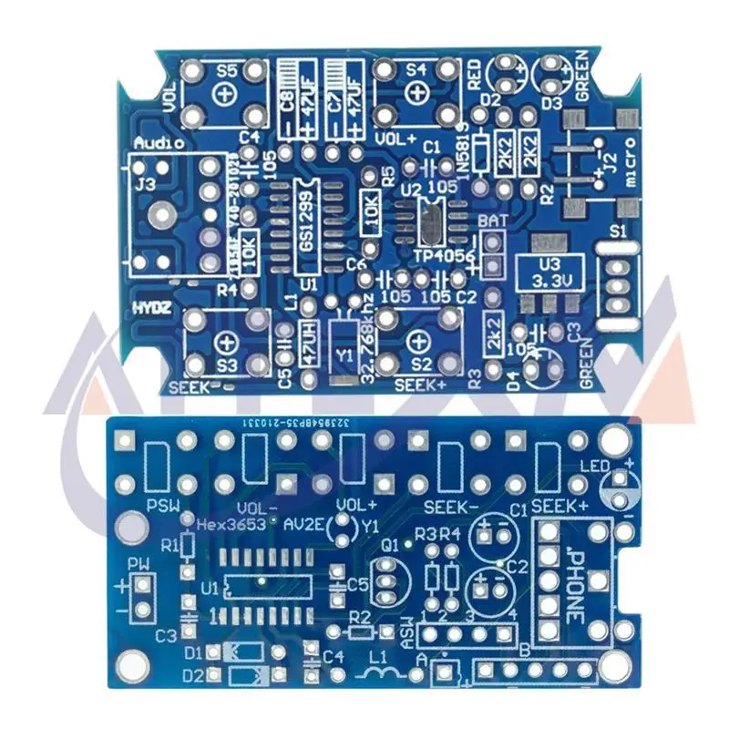 DIY Electronic Kits Wireless Stereo FM Radio Receiver Module PCB 76MHz-108MHz DC 1.8V-3.6V