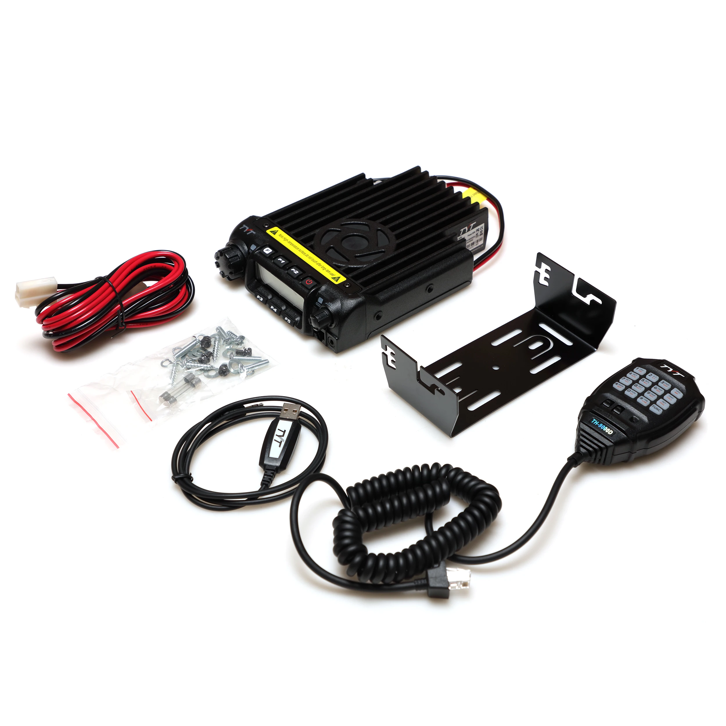 TYT TH-9000D PLUS High Power 65W 220-260MHz Walkie Talkie Long Range Car Transceiver Truck Mobile Ham Mobile Radio