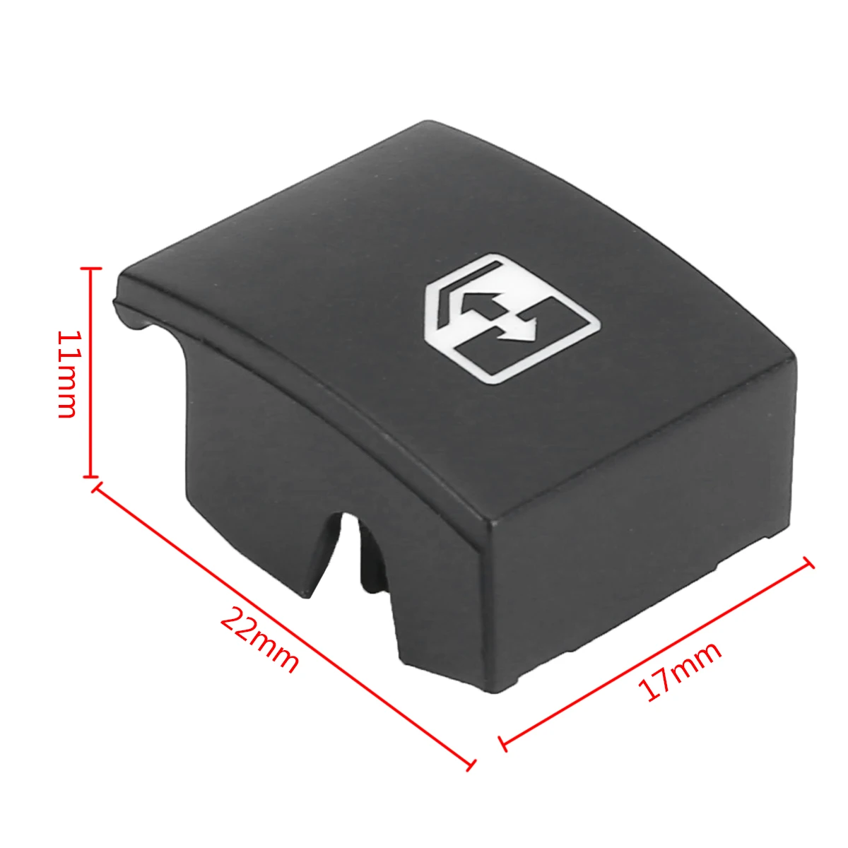 2 Stück elektrische Fenstersc halter Knopf abdeckung 13228881 für vauxhall opel astra mk5 h 04-10 zafira b 05-11/tigra b 04-09