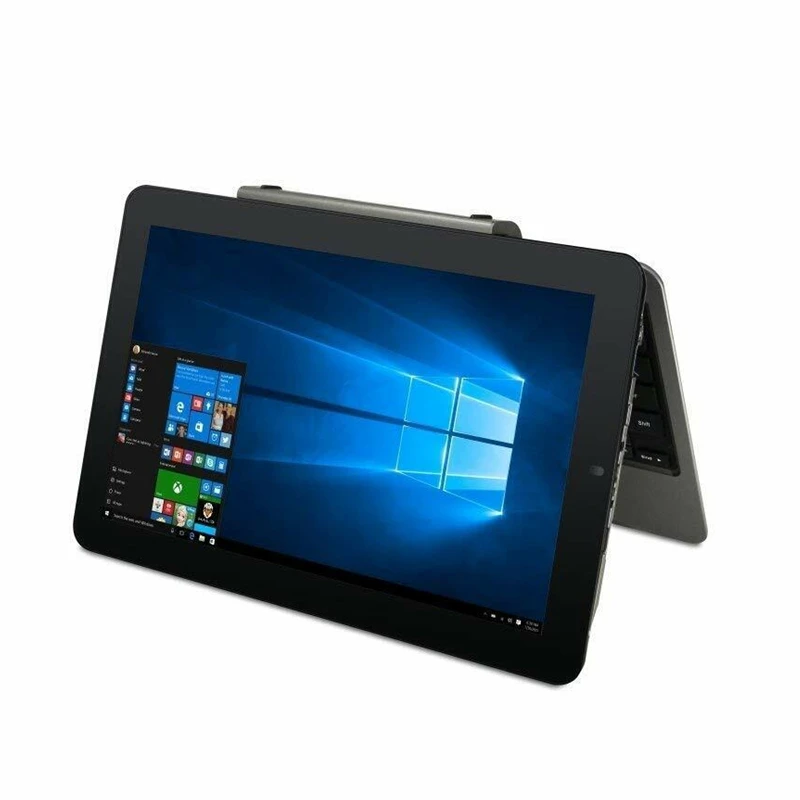 2025 Tabletas más baratas de 64 bits 11,6 pulgadas 4GB+32GB 2 en 1 Windows 10 con teclado desmontable Intel Atom x5 Z8300 1366 x 768 IPS H