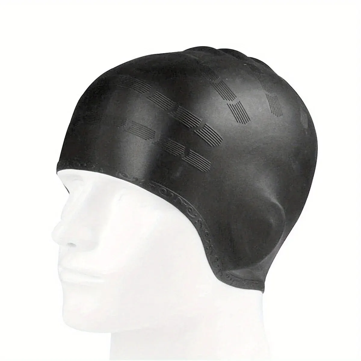 Cuffia da nuoto in Silicone resistente con tasche per le orecchie per adulti e adolescenti-protegge i capelli lunghi e fornisce un'elevata elasticità
