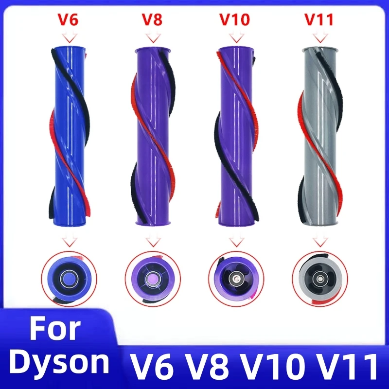 Rollo de cepillo para Dyson V6 V8 V10 V11, repuesto de aspiradora inalámbrica, cabezal de cepillo eléctrico, barra de rodillo 966821 -01 Parte