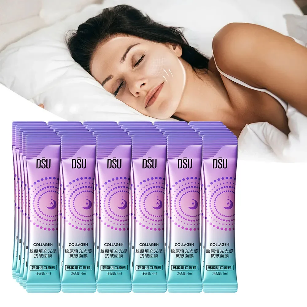 30 pçs anti rugas dormir máscaras faciais hidratante endurecimento máscaras de colágeno cuidados com a pele máscara facial coreana produtos de cuidados com a pele facial