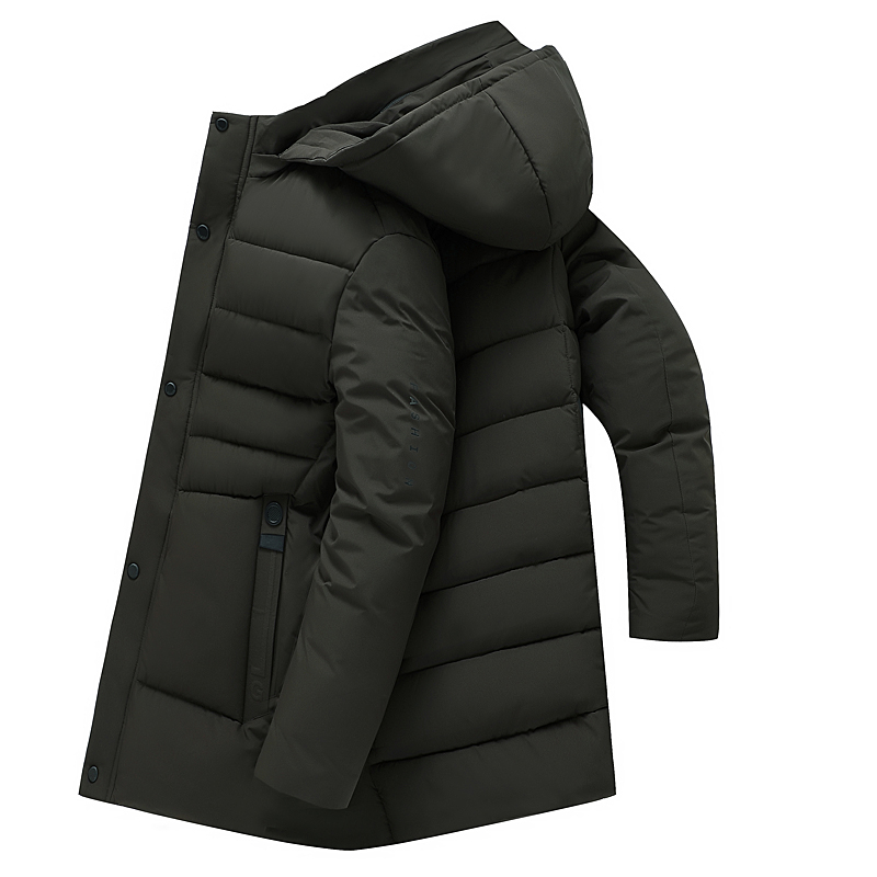 Neue Mode Fleece Mit Kapuze Winter Mantel Männer Dicke Warme Herren Winter Jacke Winddicht Geschenk Für Vater Ehemann Parka Winddicht Parkas
