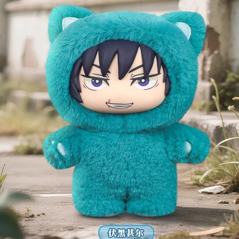 Jujutsu Kaisen Battle V2 Cat Paradise Party Series Blind Box Niedlicher Plüschpuppenanhänger Anime Peripherie Überraschung Mystery Box Geschenk