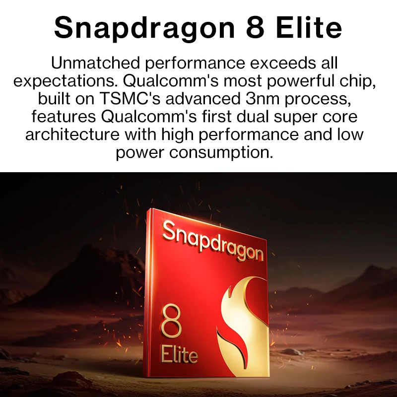 Globale Version Realme GT 7 Pro 5G Smartphone Snapdragon 8 Elite AI Ultraklare Snap-Kamera RealWorld Eco2-Display 6500 mAh NFC