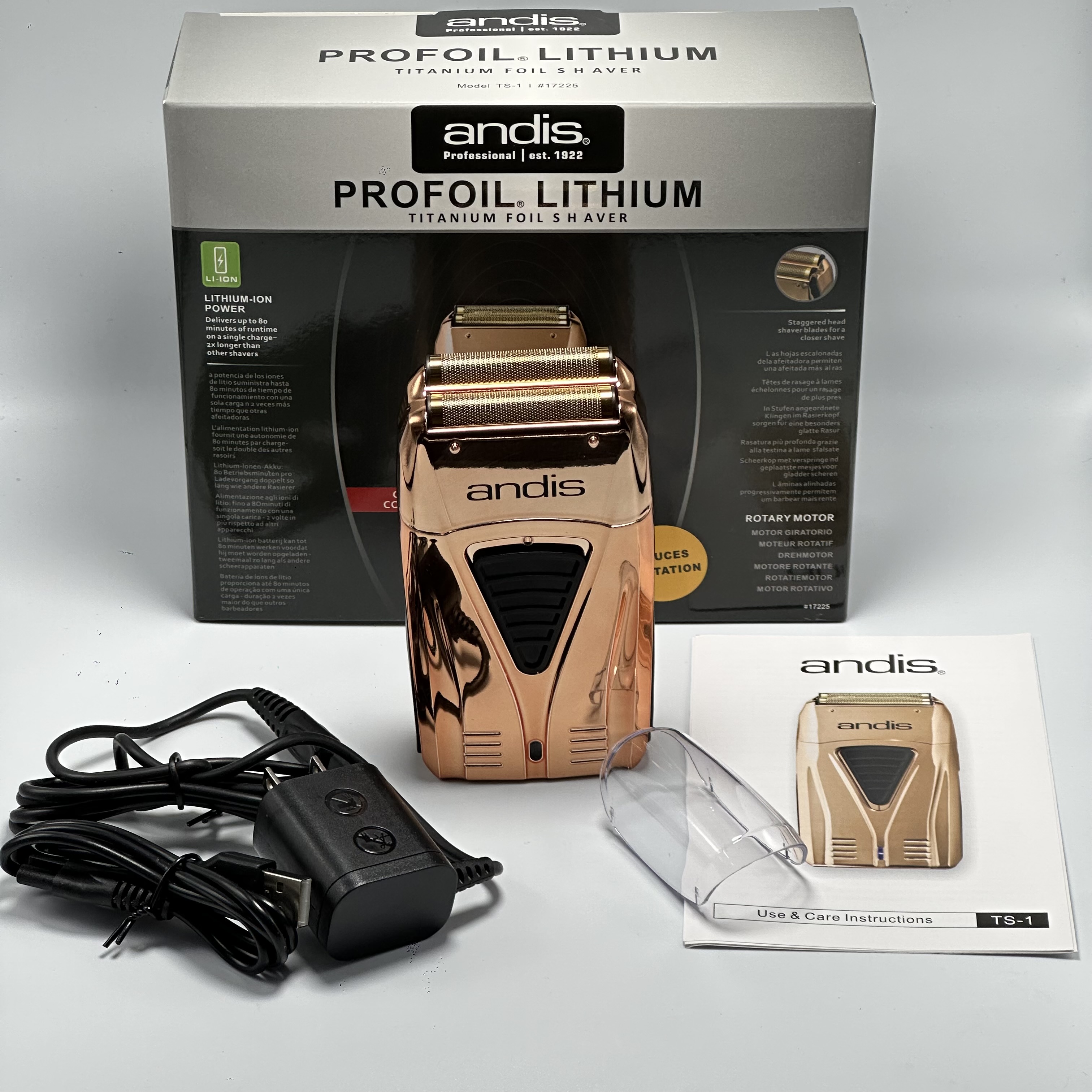 Оригинальный Profoil Lithium Plus Парикмахерская электробритва для чистки волос для мужчин, бритва для бороды, машина для бритья лысины