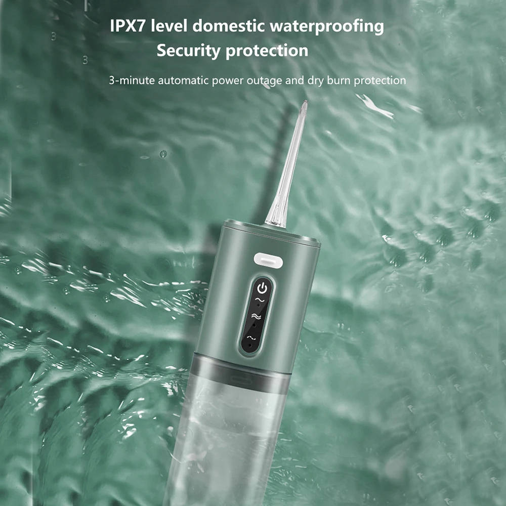 Xiaomi Portable Water Floss USB Rechargeable Oral Irrigator 280ML Electric Tooth Cleaning Device 3 Modes Waterproof Irrigator