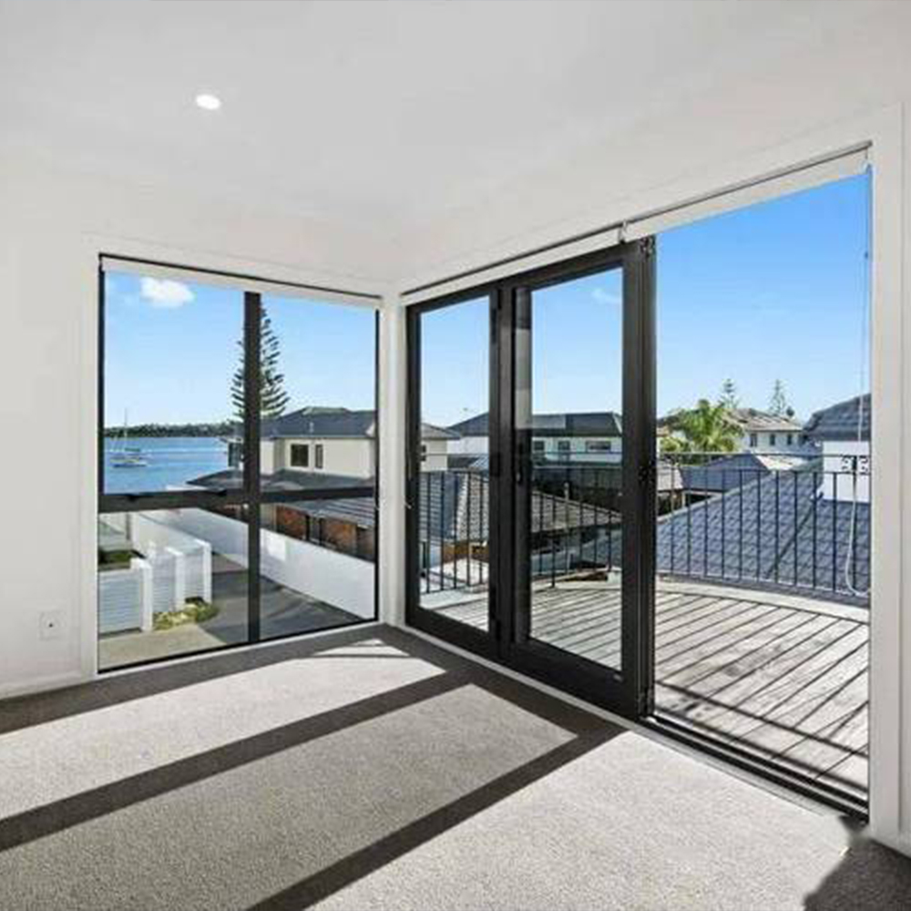 Sixinalu 슬라이딩 문짝 패널 알루미늄 도어, 허리케인 임팩트 문짝, 전면 이중 유약 외부 인테리어, 맞춤형 홈 장식, 150mm