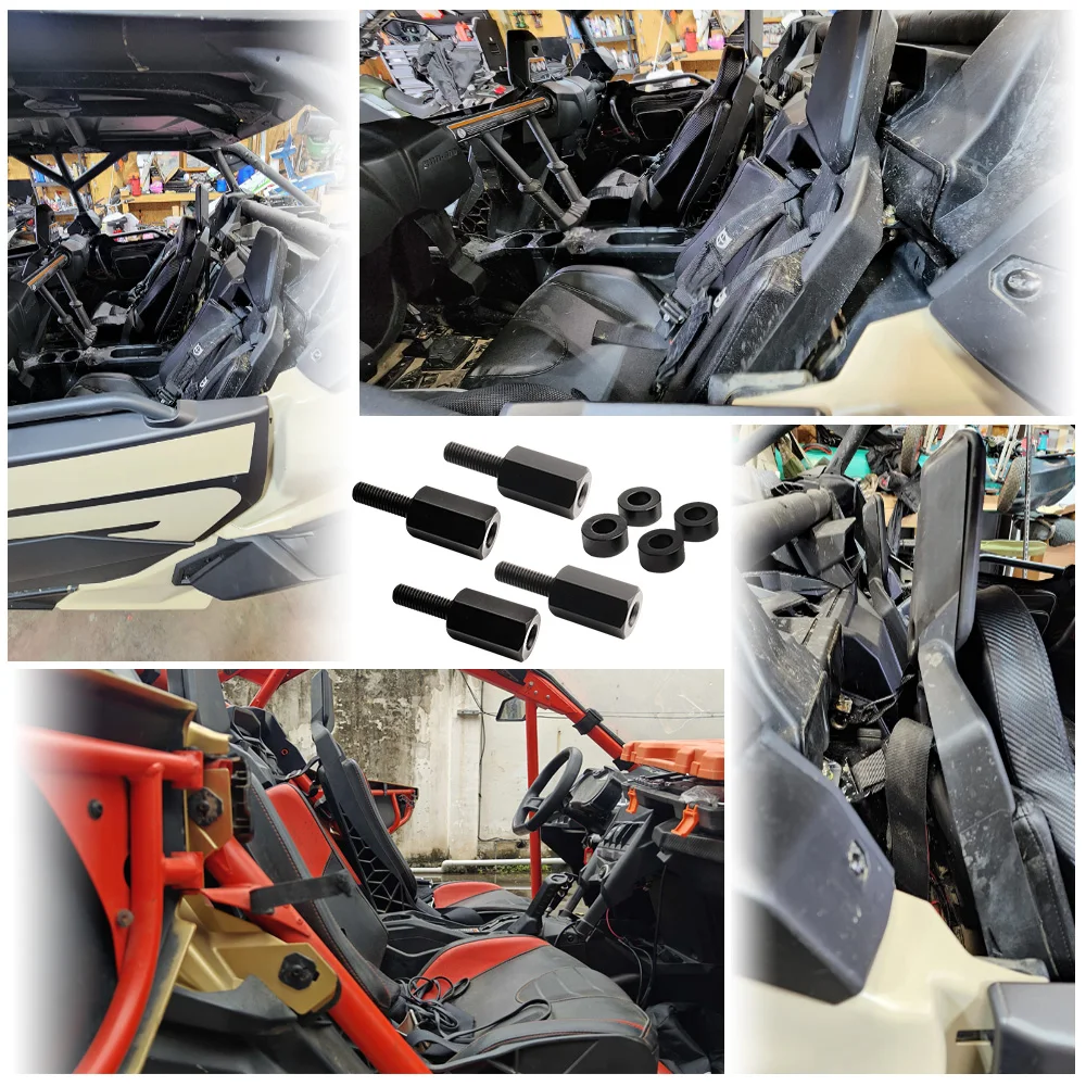 シート高さ調整器ATVシートリフト取付キット、Can-Am Maverick X 3 UTV乗客側と運転者側昇降シートに適用