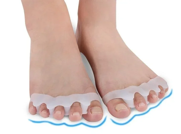 Silicone 1 Móng Phân Cách Đi Phượt Vòng Bunion Nẹp Máy Duỗi Ngón Chân