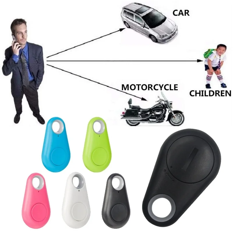 Mini Mobile Bluetooth 5,0 Tracker Anti-Lost-Gerät Runde Anti-Lost-Gerät Haustier Kinder Tasche Brieftasche Tracking Smart Finder Locator ﻿