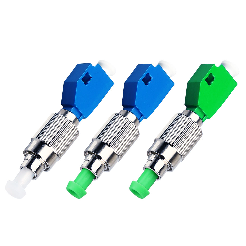 Glasfaser konverter adapter runder zu kleiner quadratischer Stecker Koppler flansch sc/fc/st/lc männlicher und weiblicher optischer Leistungs messer