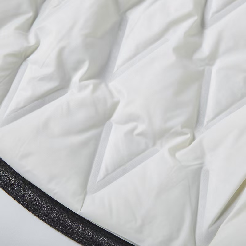 本物の天然キツネの毛皮の襟が付いた女性用ダウンジャケット,スエード生地,グースフグコート,女性用パーカー,超大型,冬,100%,2024