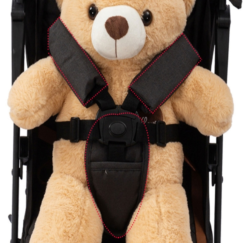 B2EB Adjustment Infant Stroller Shoulder Sleeve Convenient Baby Stroller Shoulder Pad Pushchair Shoulder Wrap for Pram