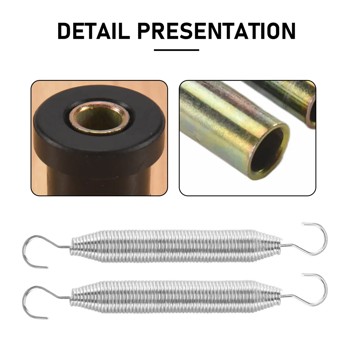 BABQ 1 Set Rear Leaf Spring for Club Car DS Gas Electric Golf Cart Bushing and Sleeve Kit, 1015583 1012303 1992 Up