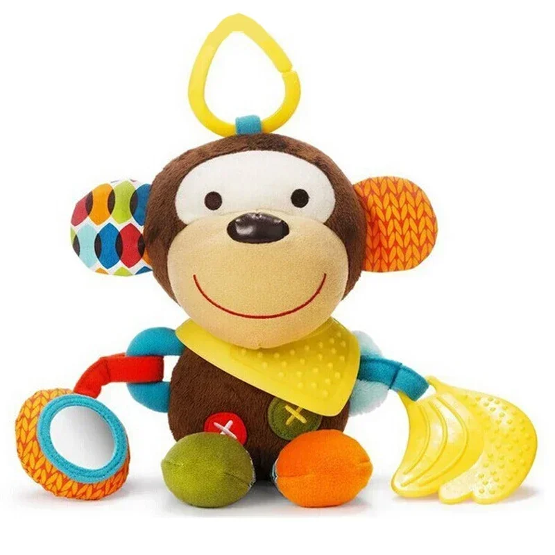 0-6 mois animaux mignons bébé jouets en peluche hochet jouets poussette suspendus animaux lit Mobile infantile pour bébé jouets