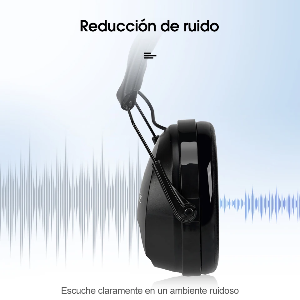 Retevis-walkie-talkie K/M, auriculares con reducción de ruido, micrófono giratorio para Baofeng UV 5R, Quansheng UV K5, UV K6, UV K58