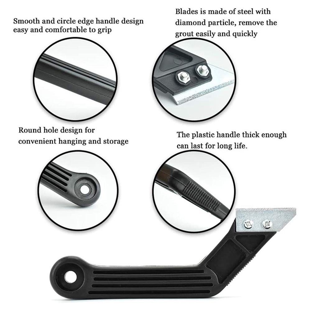 Removedor de limpieza de lechada para huecos de azulejos, limpiador de juntas de azulejos para suelo de pared, herramienta raspadora, herramientas, multímetro, Detector de metales