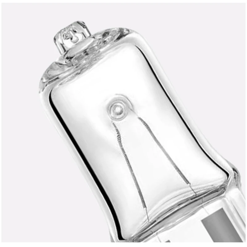 Lampadina alogena G9 220V 60W 25W 40W pin Lampadina in cristallo plug-in ad alta tensione G9 piccola lampadina alogena con filamento di tungsteno