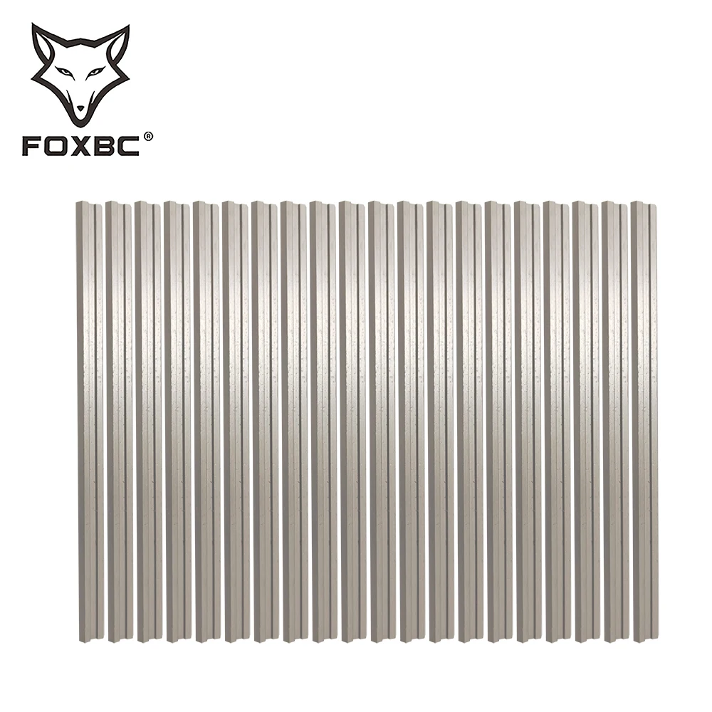 FOXBC 20 Chiếc 82Mm Điện Máy Bào Lưỡi HSS Đảo Chiều Gỗ Máy Bào Dao Gỗ Máy Móc Phần Cho DeWalt Bosch Makita