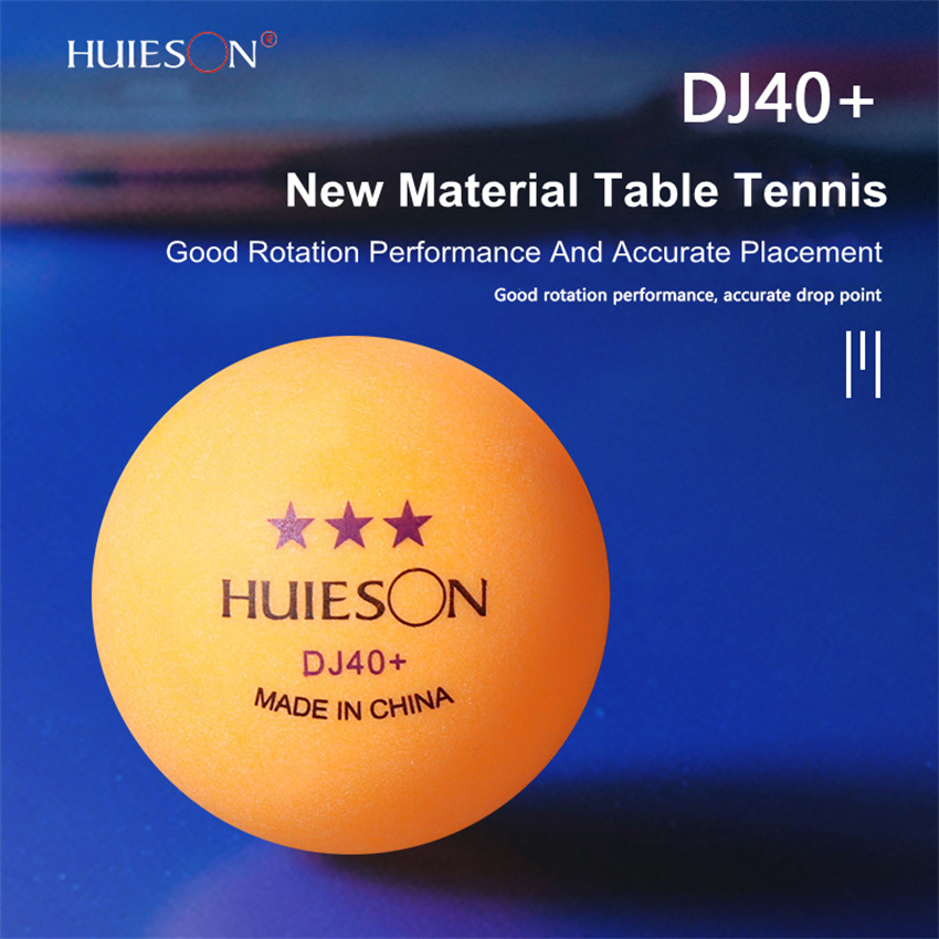 Nuevo 3 estrellas 20 ~ 100 Uds ABS 40 + nuevo Material pelotas de tenis de mesa pelotas de Ping Pong profesionales pelotas de entrenamiento