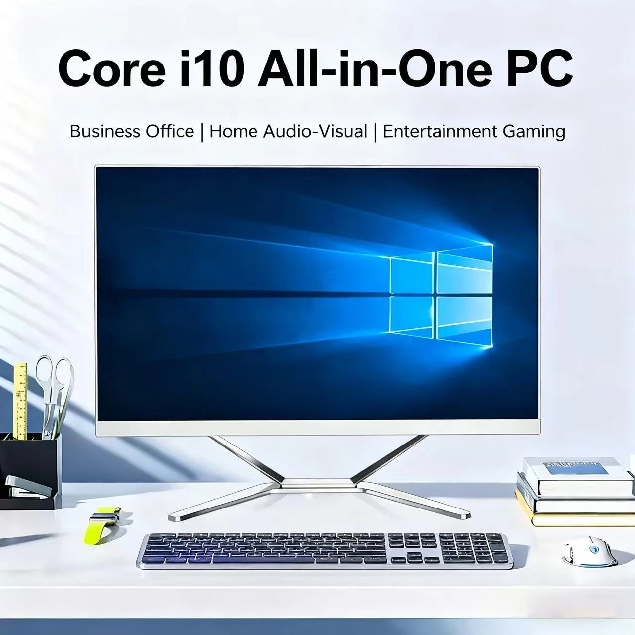 Komputer All-in-One I3/i5/i7/i9 21.5'' 23.8'' 27'' 16GB 32GB 256GB 512GB 1920*1080P System Win 10/11 Komputer All-in-One do Domu i Biura