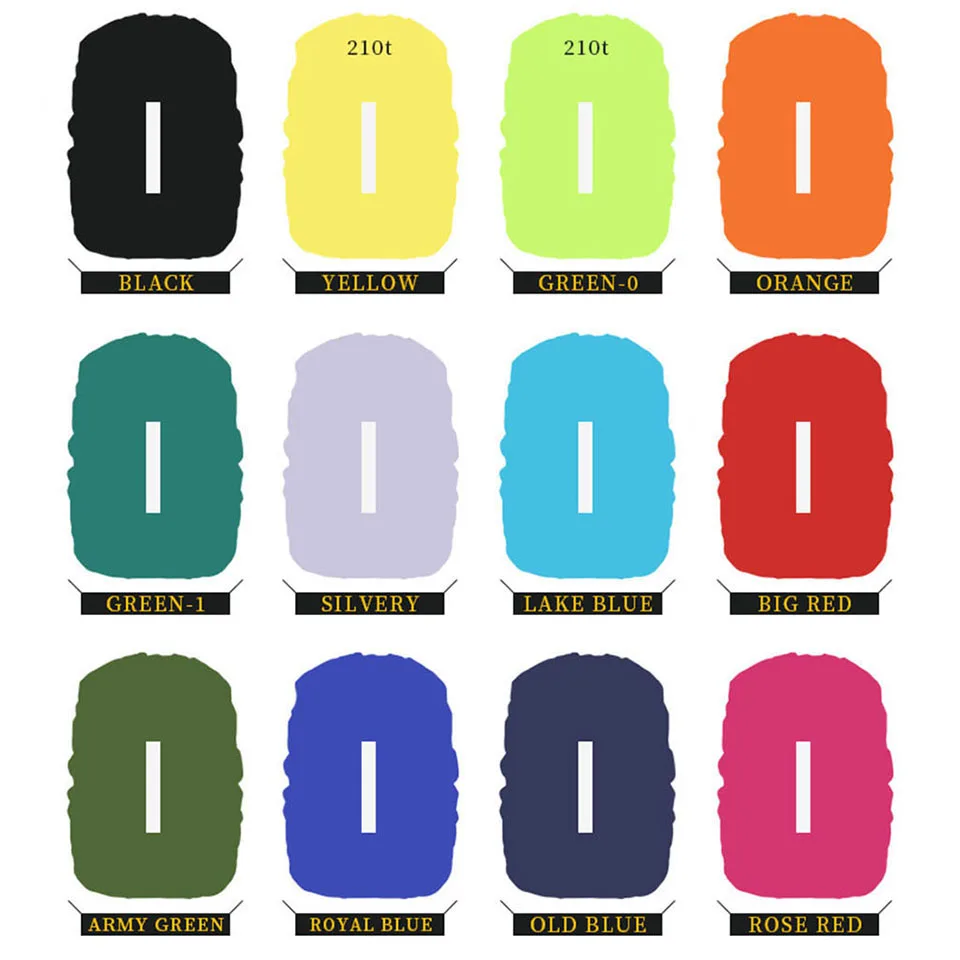 Kokossi 1 pçs 20-60l caminhadas ao ar livre mochila capa de chuva mochila capa à prova dwaterproof água ciclismo caminhadas capa de chuva reflexiva unisex