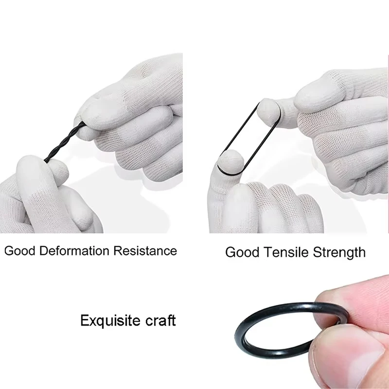 200 pçs borracha o-ring encaixotado para torneira mangueira conector válvula de vedação à prova de água máquina à prova de óleo arruela combinação conjunto acessórios