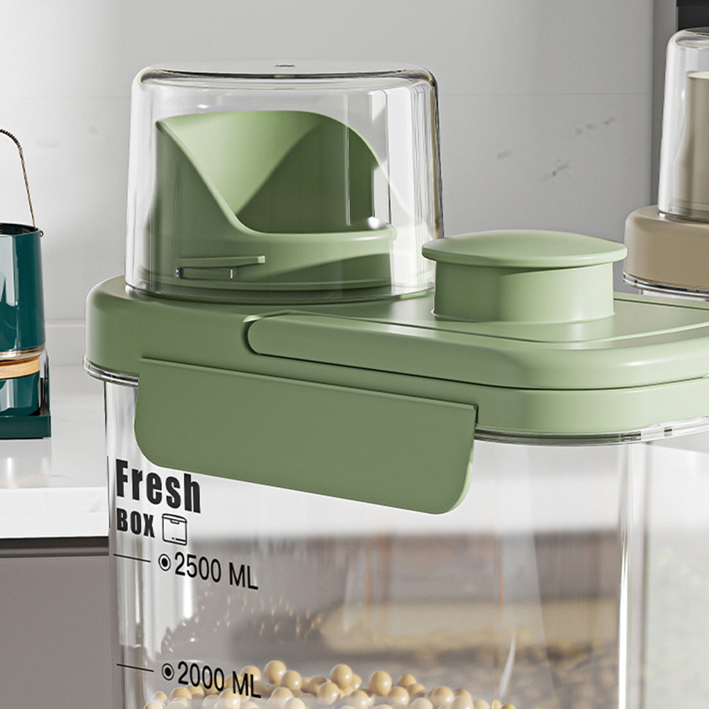 Large Capacity Household Kitchen Grain Storage Tank, Flour Bucket, Insect Proof And Moisture-Proof Rice Bucket, Sealed Storage