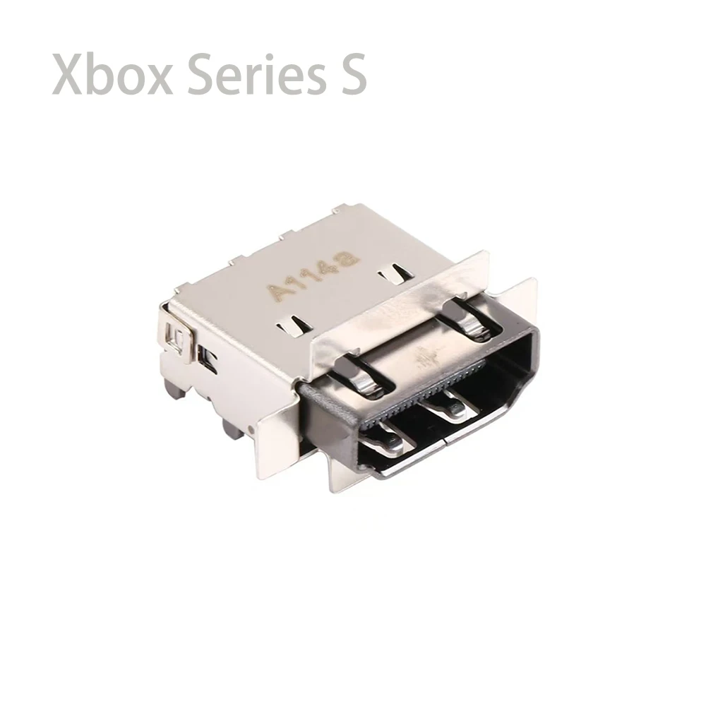 1PCS Original For XBOX Series S X HDMI-compatible Port Socket Interface Connector Replacement For XBOX ONE Slim X