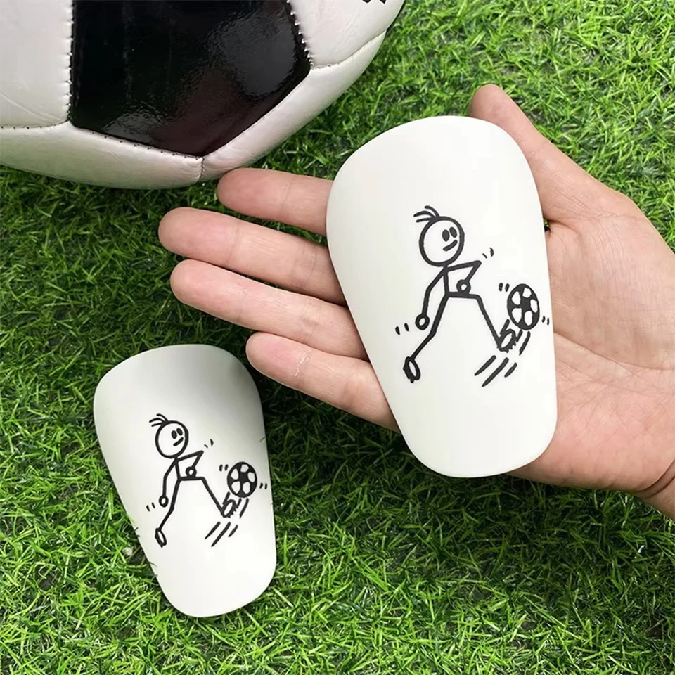 Loogdeel Mini Shin Pads สวมใส่ Shock Absorbing ขาสนับสนุนฟุตบอล Shin Guards ฟุตบอลการฝึกอบรม Shank Board
