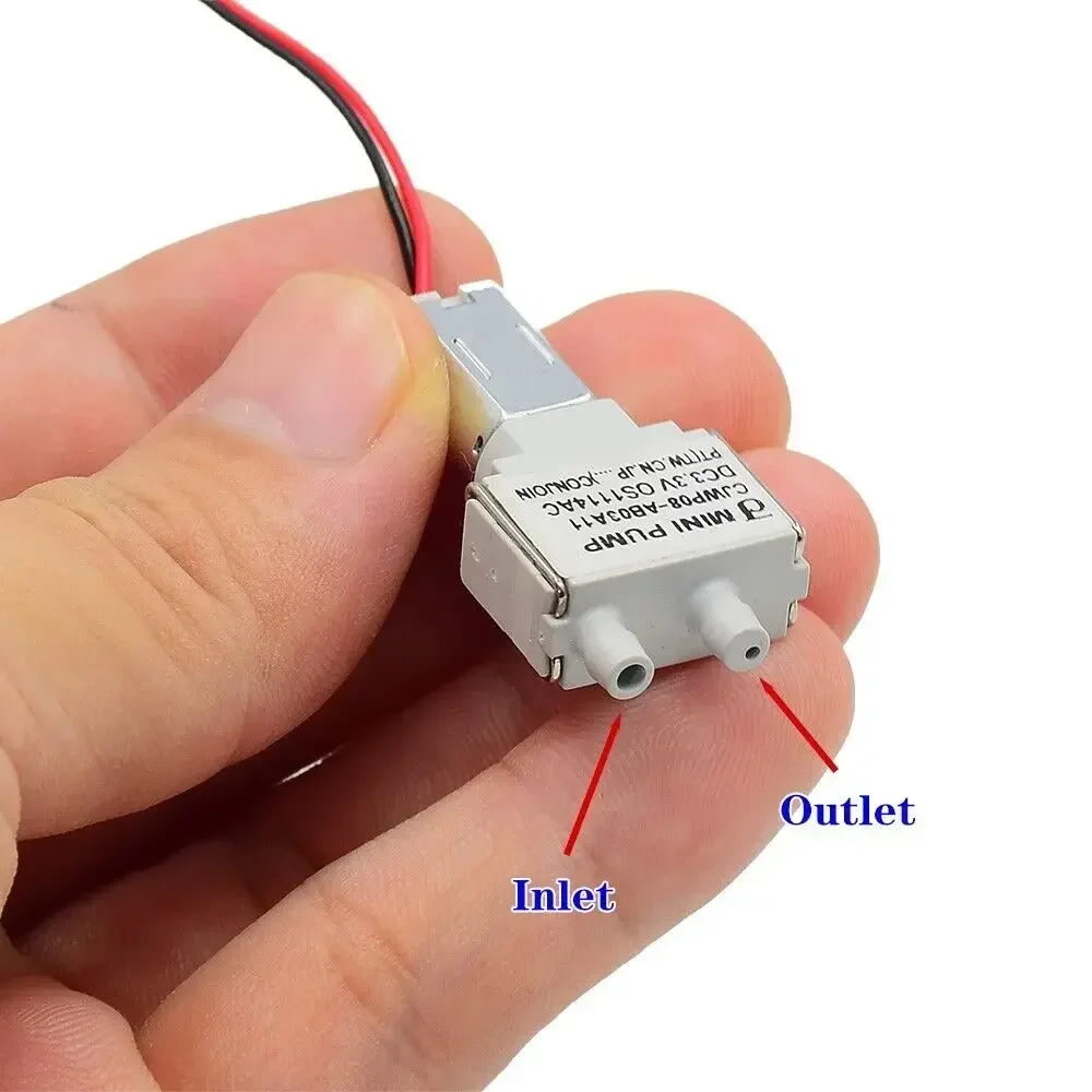1PC Mini CJWP08 M20 Water Pump DC 3V 3.3V 3.7V Vacuum Self-priming Suction Water Pump Diaphragm Pump 0.3L/Min