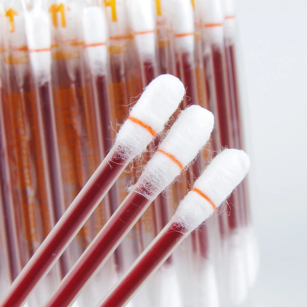 ทิ้งไอโอดีนผ้าฝ้าย Swab บรรจุอิสระ Iodophor Swabs Sticks ผู้ใหญ่เด็กทารกกลางแจ้งทุกวันความปลอดภัย Survival