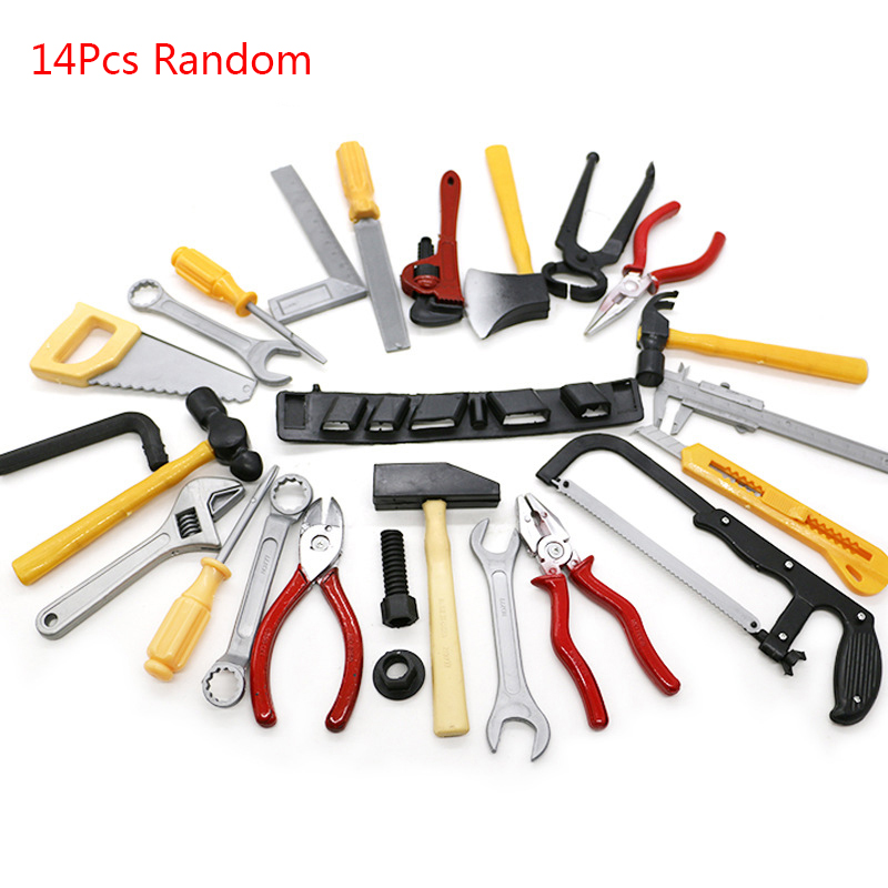 Kinder Speelgoed Simulatie Reparatie Tools Set Voor Jongen Veilig Plastic Kinderen Onderhoudstools Schroevendraaier Hamertang Doen Alsof Spelen Speelgoed