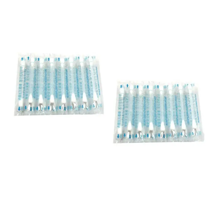 เคล็ดลับ แอลกอฮอล์ที่ห่อเป็นรายบุคคล Swabs ไม้กวาดปฐมพยาบาลสำหรับรอยช้ำที่หู