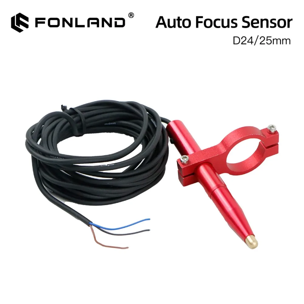 Fonland Auto Focus Sensor Z-Axis for Automatic Motorized Up Down Table CO2 Laser Engraving Cutting machine