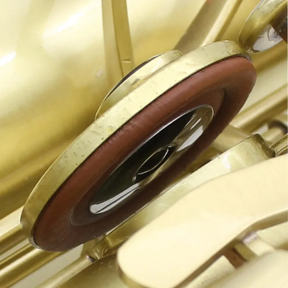 แซ็กโซโฟนแผ่น Universal ปุ่มหนัง Woodwind Instrument อุปกรณ์เสริมสําหรับ Tenor Alto Soprano Sax เครื่องดนตรี Part