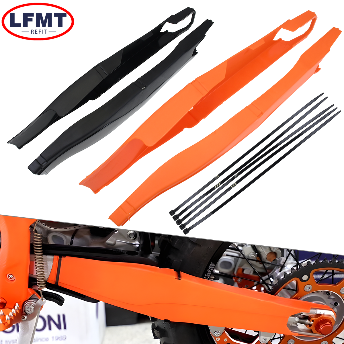 Protector de brazo oscilante basculante para motocicleta, nuevo 2023, para KTM XC-W XCF-W EXC EXC-F TPI, seis días, 150, 200, 250, 300, 350, 450, 500, 2012-2022