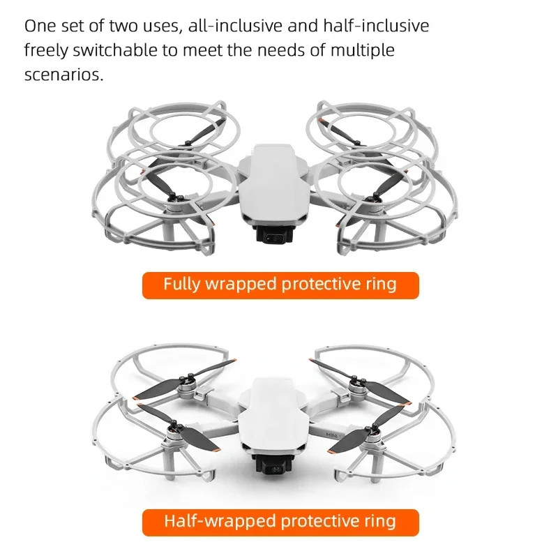 Cánh Quạt Bảo Vệ Cho Dji Mini/Mini 2/SE Nhanh Chóng Phát Hành Đạo Cụ Bescherming Ốp Lưng Chống Va Chạm Lưỡi Dao Máy Bay Không Người Lái accessoire