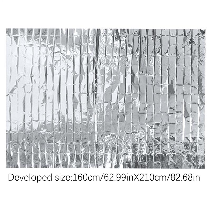 Emergencies Heat Blanket Waterproof Rugs For Survival Multifunctional Survival Emergencies Thermal Blanket For Outdoors Camping