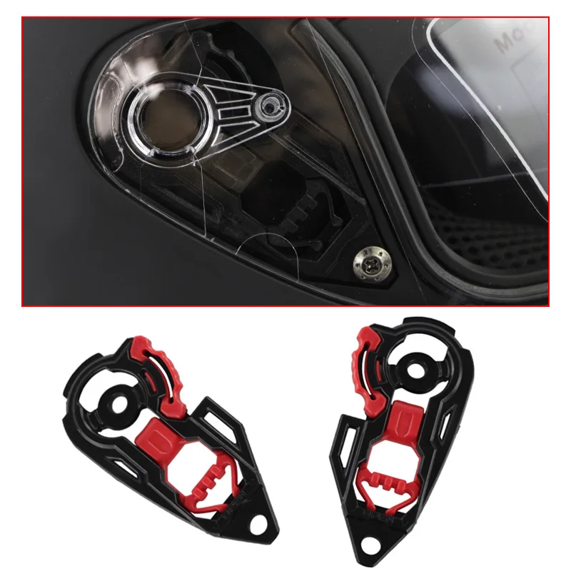 オートバイヘルメット部品アクセサリーヘルメットバイザーベースロック AGV K1 K3SV K5 キャスコモト機構 Capacete シールドロック