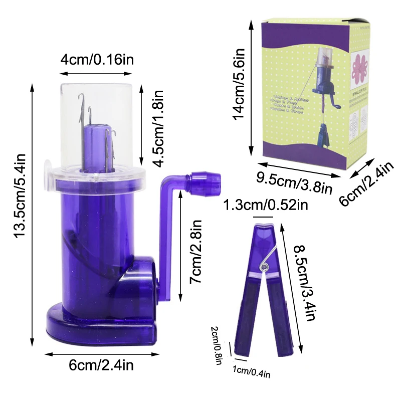 Simple home braiding เชือก braiding machine Braiding tool จักรเย็บผ้าและถักขนาดเล็กมือ DIY braiding spool