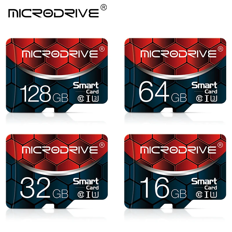 Tarjeta Micro TF SD 16GB 32GB 64GB Clase 10 flash usb mini pen drive tarjeta 16 32 64 128 GB para Smartphone