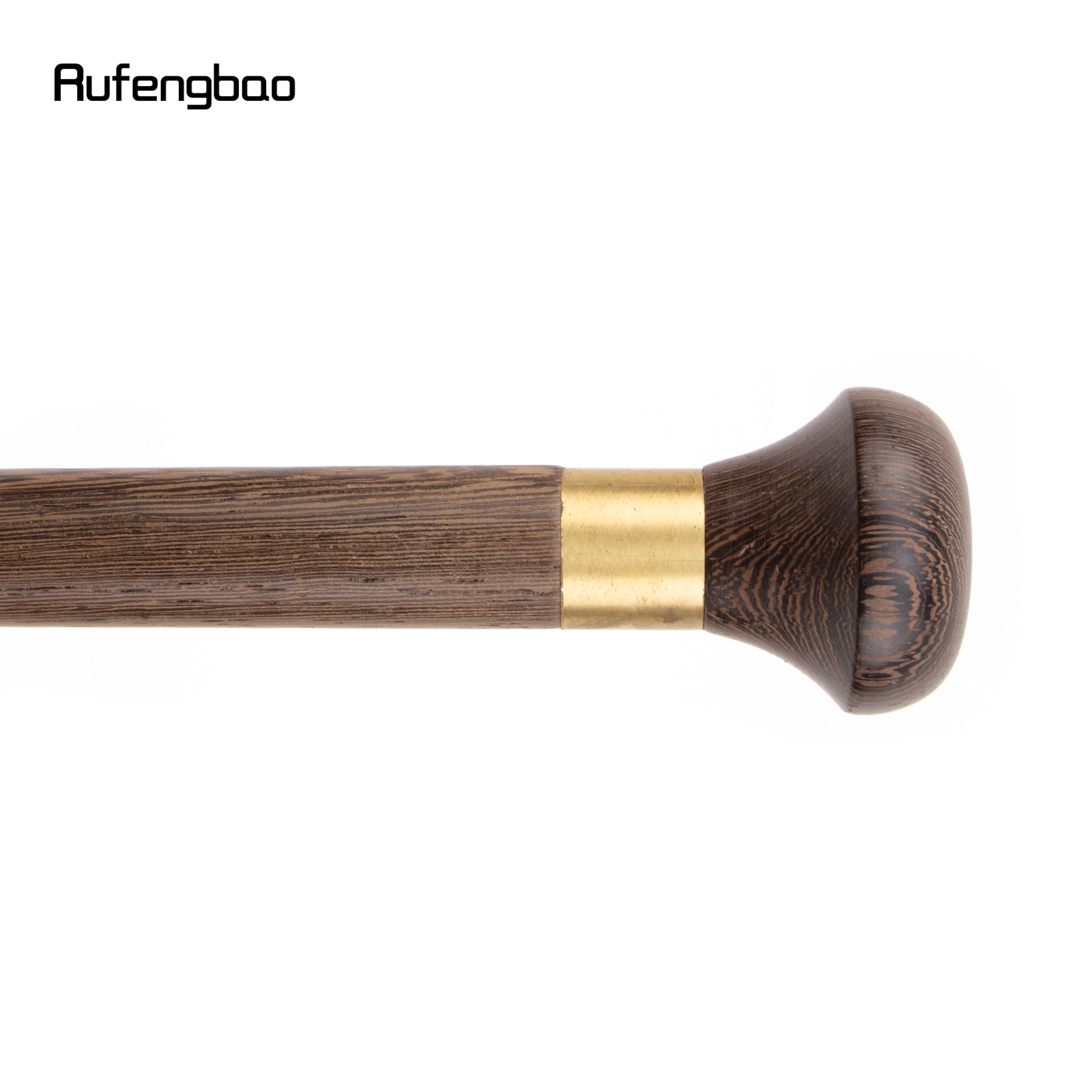 ไม้สีน้ําตาลแฟชั่นแบบดั้งเดิมเดิน Stick ตกแต่ง Cosplay Party ไม้เท้าฮาโลวีน Mace Wand Crosier 88 ซม