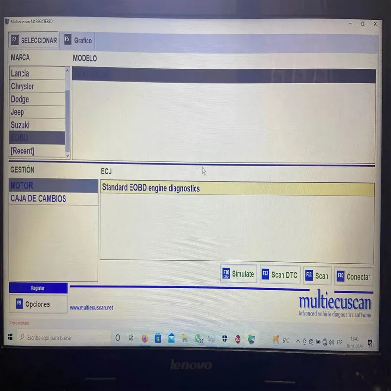 Nuevo software original fiat multiecuscan 2023 Multiecuscan V5.0 para Fiat/Chrysler/Dodge/Jeep/Suzuki Scanner Software V4.8 trabajo