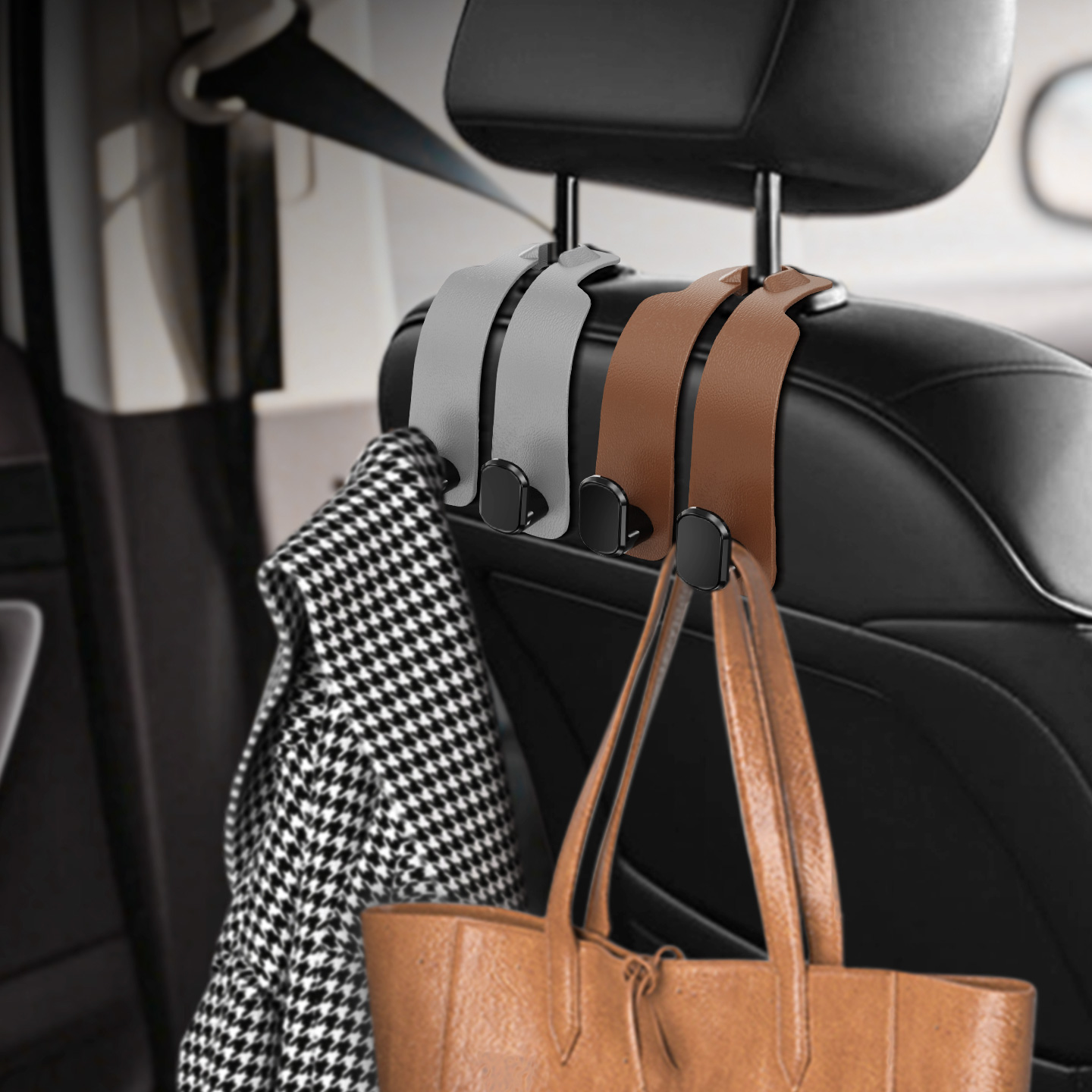 Car seat soft hook car rear seat back back car car supplies front and rear multifunctional small hook