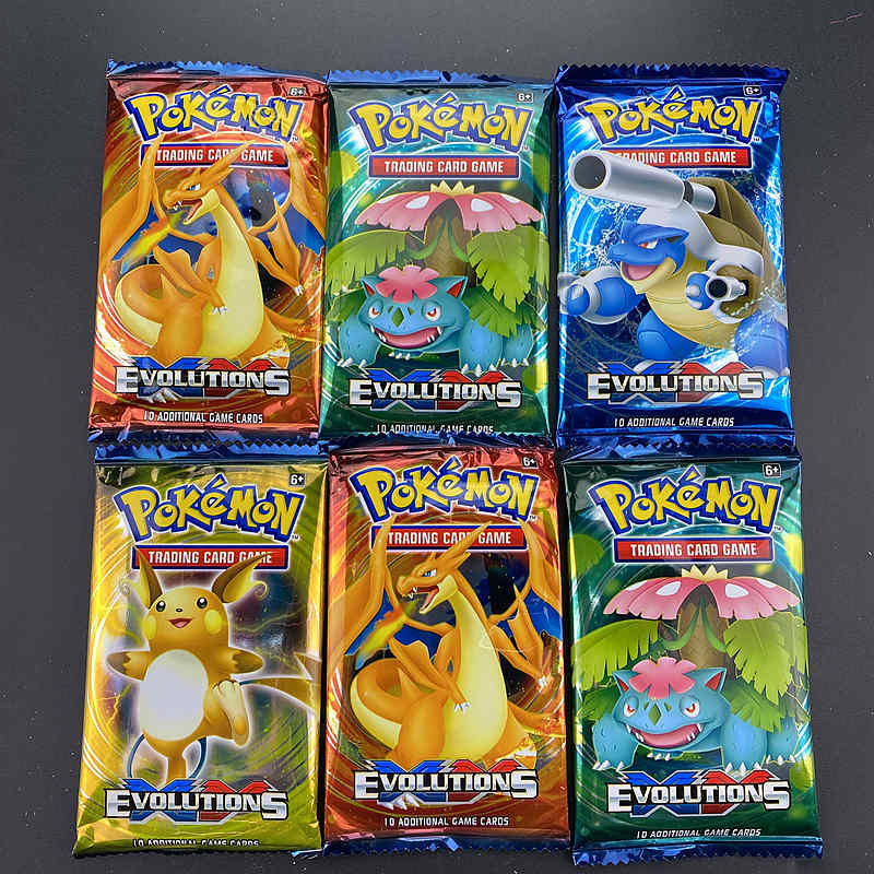 10/20pc ポケモンカード進化ゲームカードトレーディングプレイおもちゃバトルスタイル闇炎上子供ギフトポケモンブースターボックス