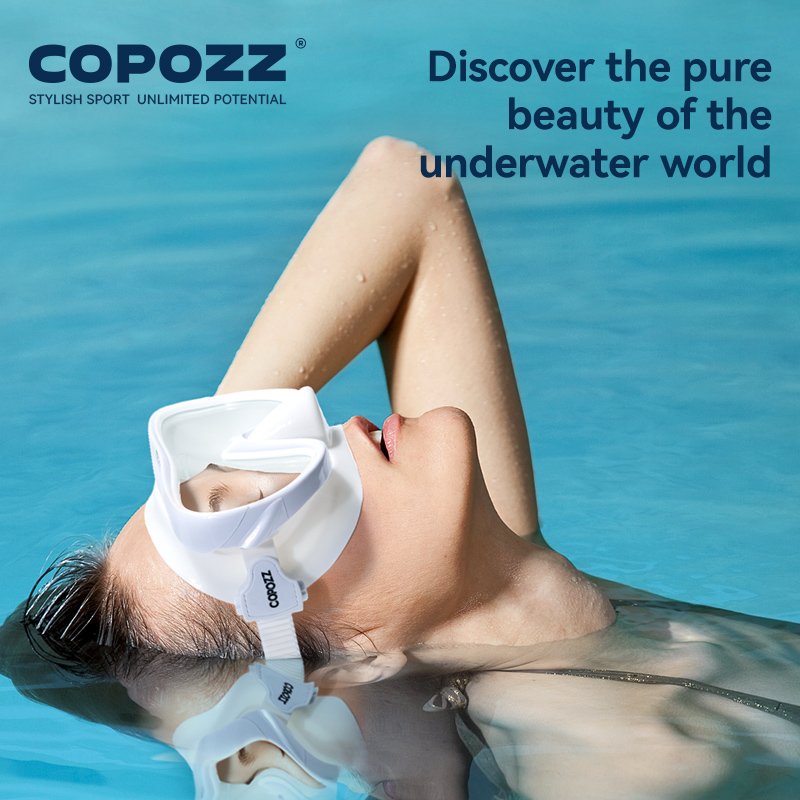 COPOZZ masque de plongée professionnel masque de Vision complète masque de plongée sous-marine ensemble tuba de natation HD équipement de plongée Anti-buée