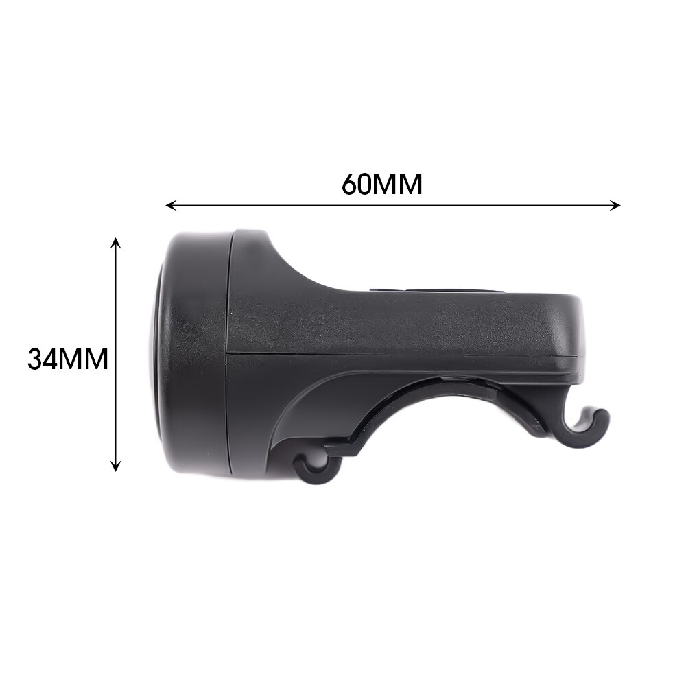 Sonnette électrique de vélo, klaxon de chargement USB, anneau de sécurité d'avertissement pour vtt, accessoires de cyclisme étanches